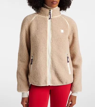 Tory Burch Teddy Jacket In Brown