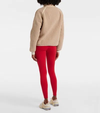 Tory Burch Teddy Jacket In Brown