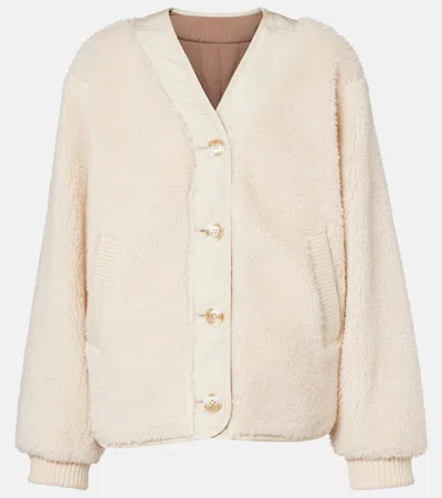 Varley Drew Reversible Jacket In Brown