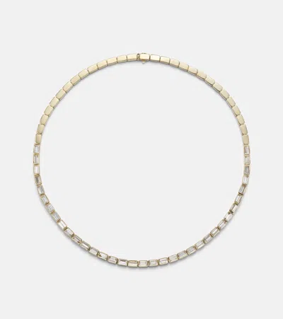 Anita Ko Bunny 18kt Gold Necklace With Diamonds In Gold