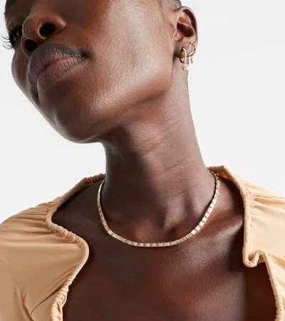 Anita Ko Bunny 18kt Gold Necklace With Diamonds In Gold