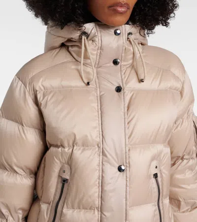 Bogner Jonna Quilted Ripstop Down Coat In Neutral