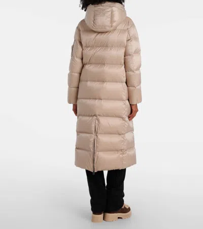 Bogner Jonna Quilted Ripstop Down Coat In Neutral