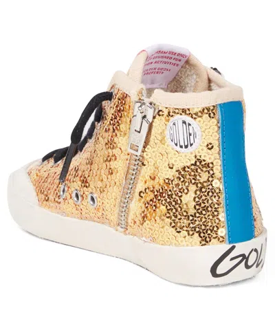 Golden Goose Francy Penstar Sequined Sneakers In Multi