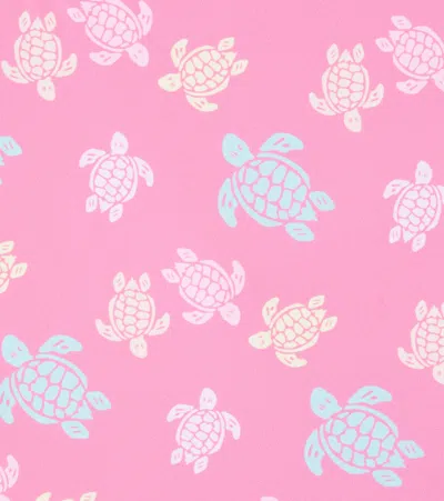 Vilebrequin Tortues Printed Swimsuit In Pink