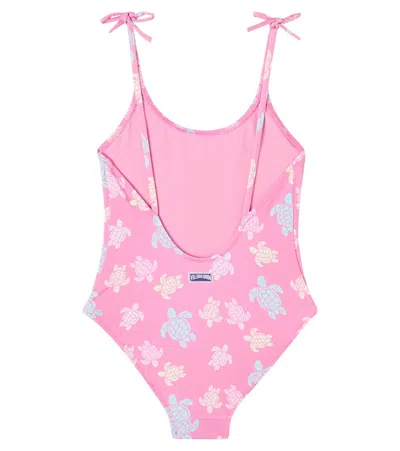 Vilebrequin Tortues Printed Swimsuit In Pink