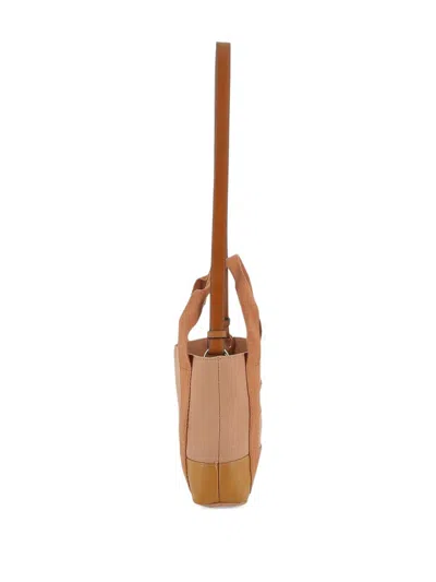 Chloé Kids Logo-print Panel Tote Bag In Multi