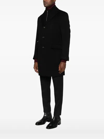 Corneliani Panelled Jacket In Black