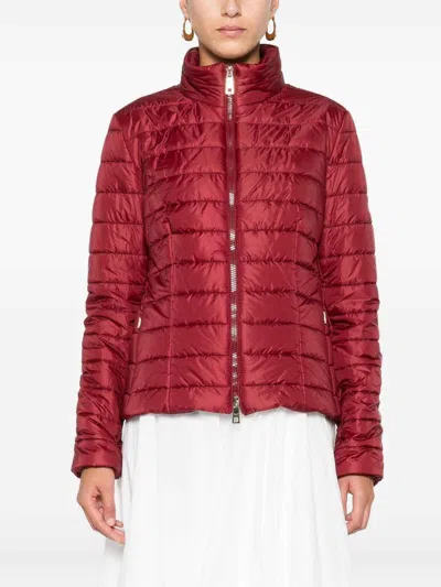 Fay Layered Beige Wool-blend Jackets In Brown