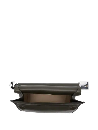 Jacquemus Saint Laurent Havana Crystal Black Acetate Sunglasses In Brown