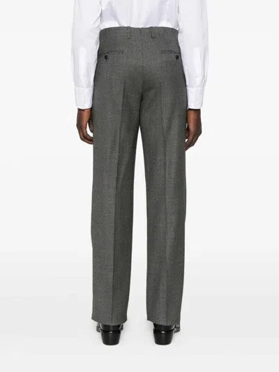 Lardini Pressed-crease Trousers In Gray