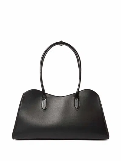 Stella Mccartney Stella Ryder Open Tote Bag In Black