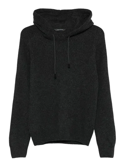 Tagliatore Dark Grey Sweater In Gray