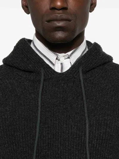Tagliatore Dark Grey Sweater In Gray