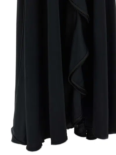 Giovanni Bedin Ruffle Dress In Black