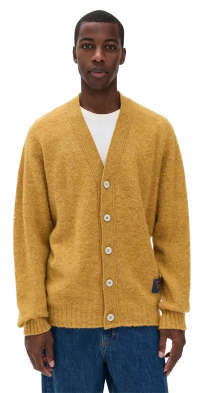 Howlin' Shaggy Bear Cardigan Gold In Yellow