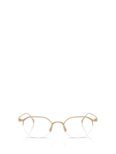 Giorgio Armani Eyeglasses In Gold