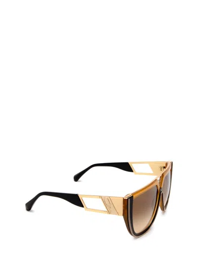 Cazal Sunglasses In Gold