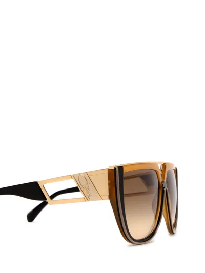 Cazal Sunglasses In Gold