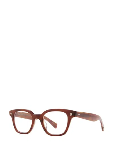 Garrett Leight Eyeglasses In Brown
