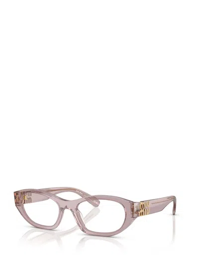 Miu Miu Eyewear Eyeglasses In Pink