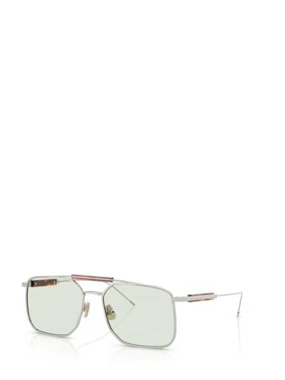 Brunello Cucinelli Man Sunglass Bc2005st In Metallic