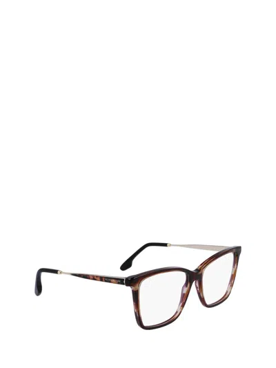 Victoria Beckham Eyeglasses In Brown