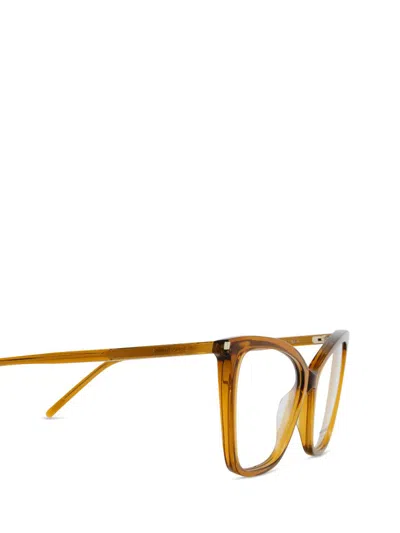 Saint Laurent Eyewear Eyeglasses In Brown