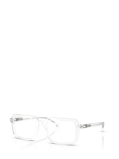 Michael Kors Square-frame Glasses In Transparent