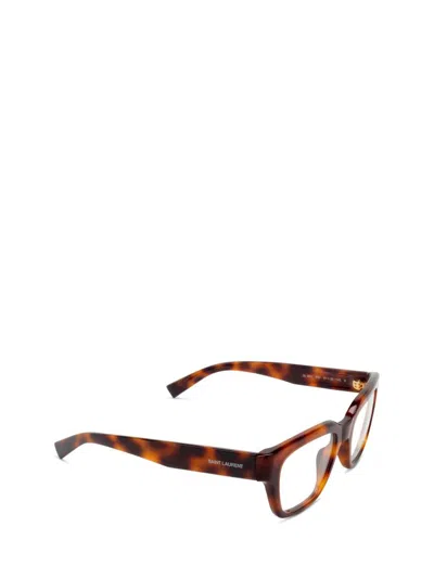 Saint Laurent Eyewear Eyeglasses In Brown