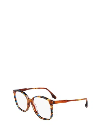 Victoria Beckham Eyeglasses In Brown
