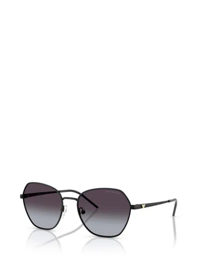 Emporio Armani Sunglasses Blacks And Greys In Black