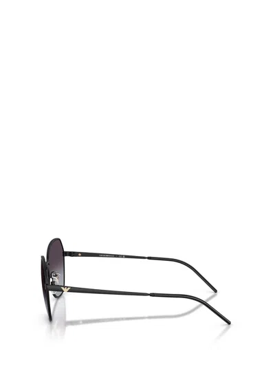 Emporio Armani Sunglasses Blacks And Greys In Black
