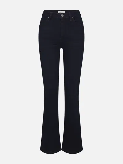 Frame The Reboot Bootcut Jeans In Black