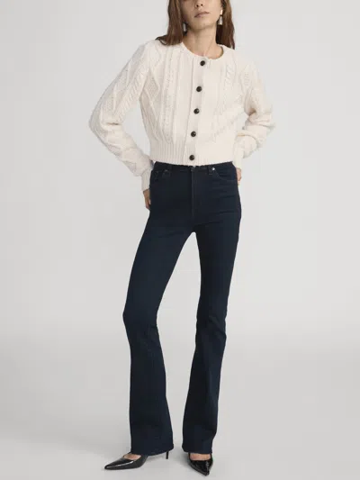 Frame The Reboot Bootcut Jeans In Black