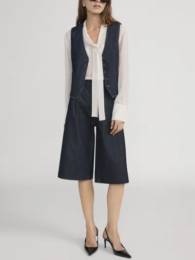 Frame The Tailored Short In Blue