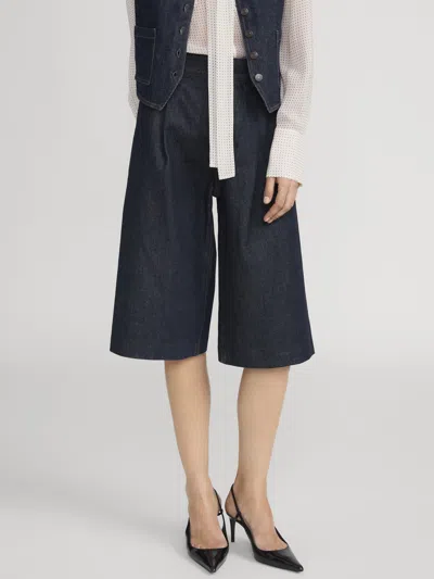 Frame The Tailored Short In Blue