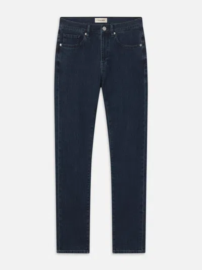 Frame Jetset Modern Straight Denim Jeans In Blue
