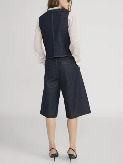 Frame The Tailored Short In Blue