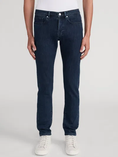 Frame Jetset Modern Straight Denim Jeans In Blue