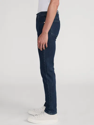 Frame Jetset Modern Straight Denim Jeans In Blue