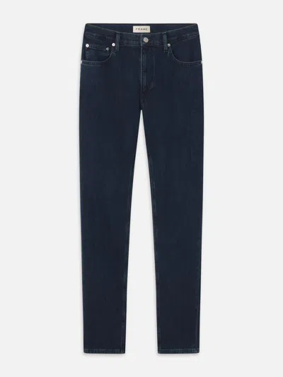 Frame Jetset Modern Straight Denim Jeans In Blue