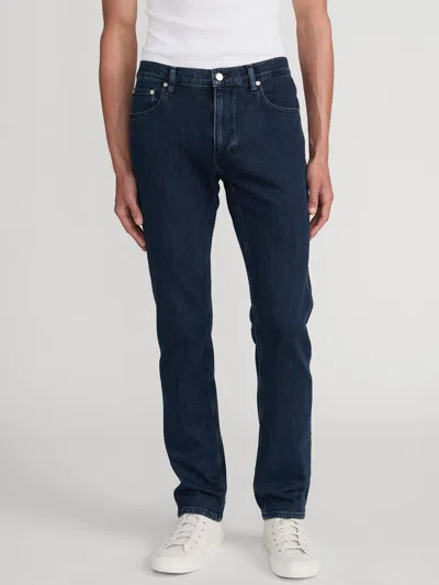 Frame Jetset Modern Straight Denim Jeans In Blue