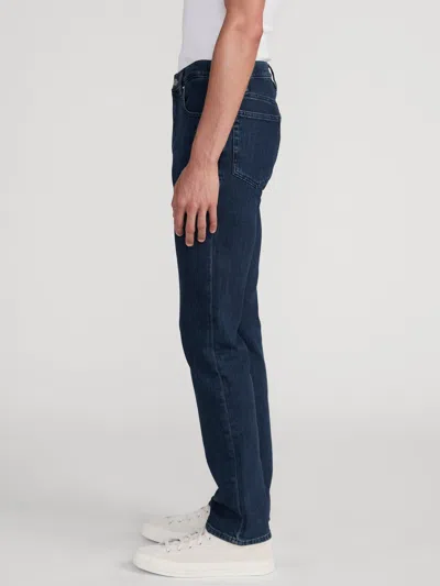 Frame Jetset Modern Straight Denim Jeans In Blue