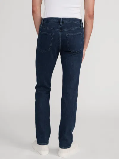 Frame Jetset Modern Straight Denim Jeans In Blue