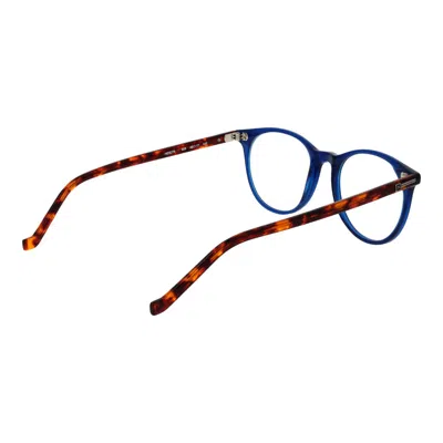 Hackett Blue Men Optical Frames In Blue