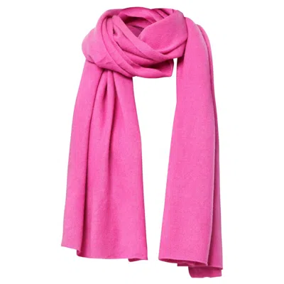 Helen Mcalinden Women's Pink Cyclamen Cashmere Travel Wrap In Pink