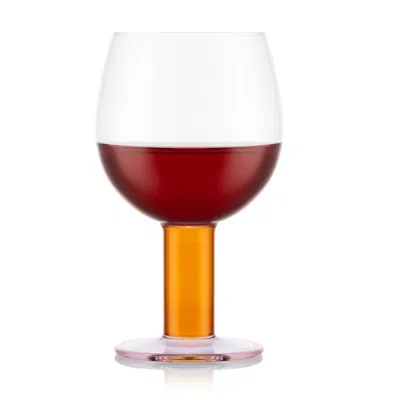 Bodum Chunky Moma Red Wine Glasses In Multi