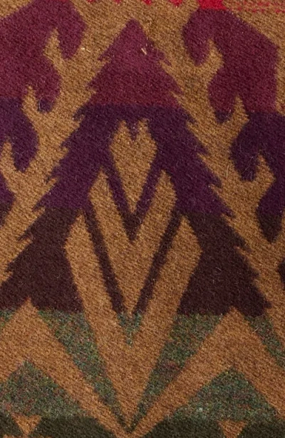 Pendleton Autumn Birch Archive Virgin Wool Blend Blanket Coat In Brown