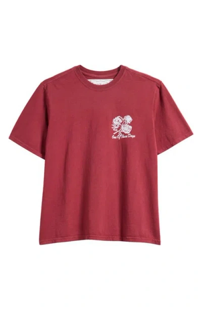 One Of These Days Sweet Jane Graphic T-shirt In Red